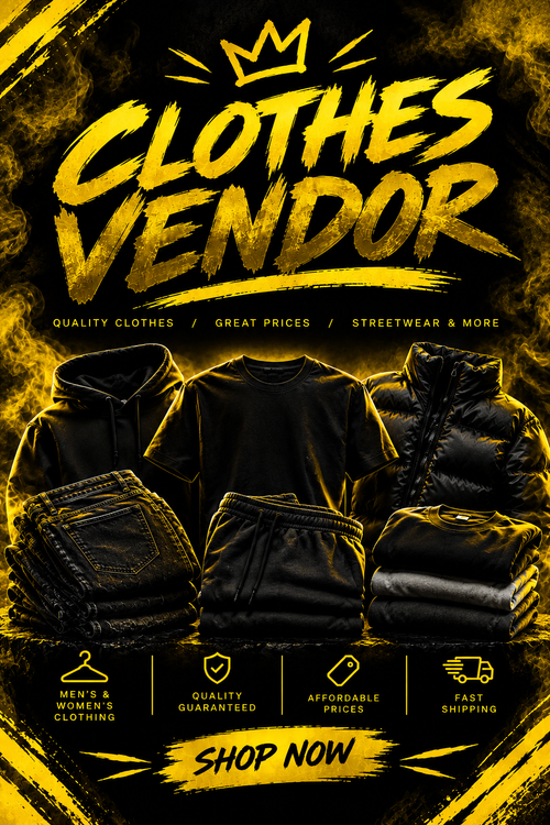 Clothes vendor
